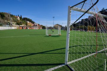 Immagine del campo da calcio