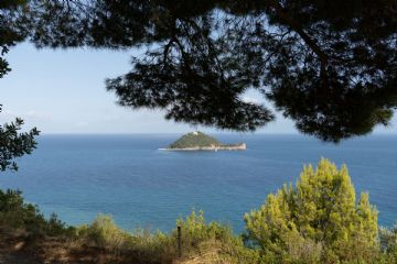 Vista sull'Isola Gallinara